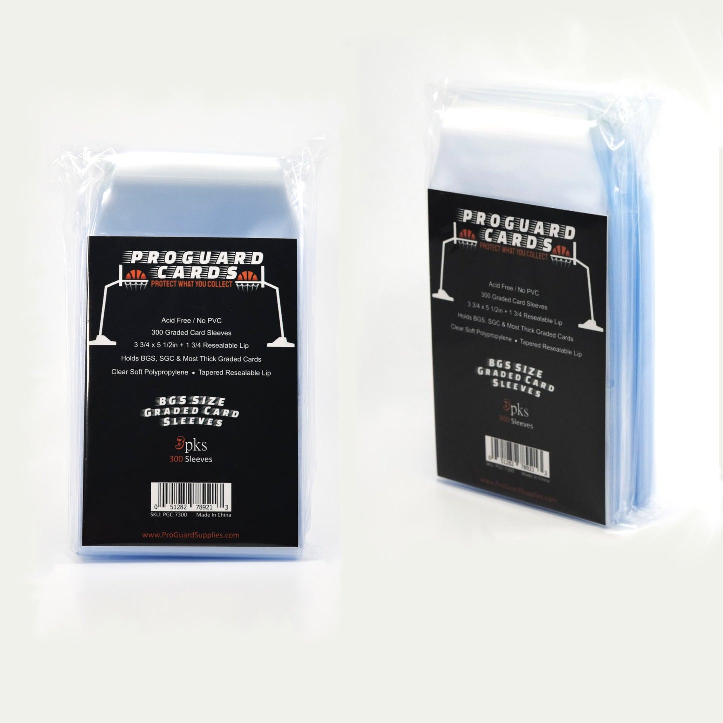 BGS Graded Card Sleeves | Fits BGS & SGC Standard Slabs