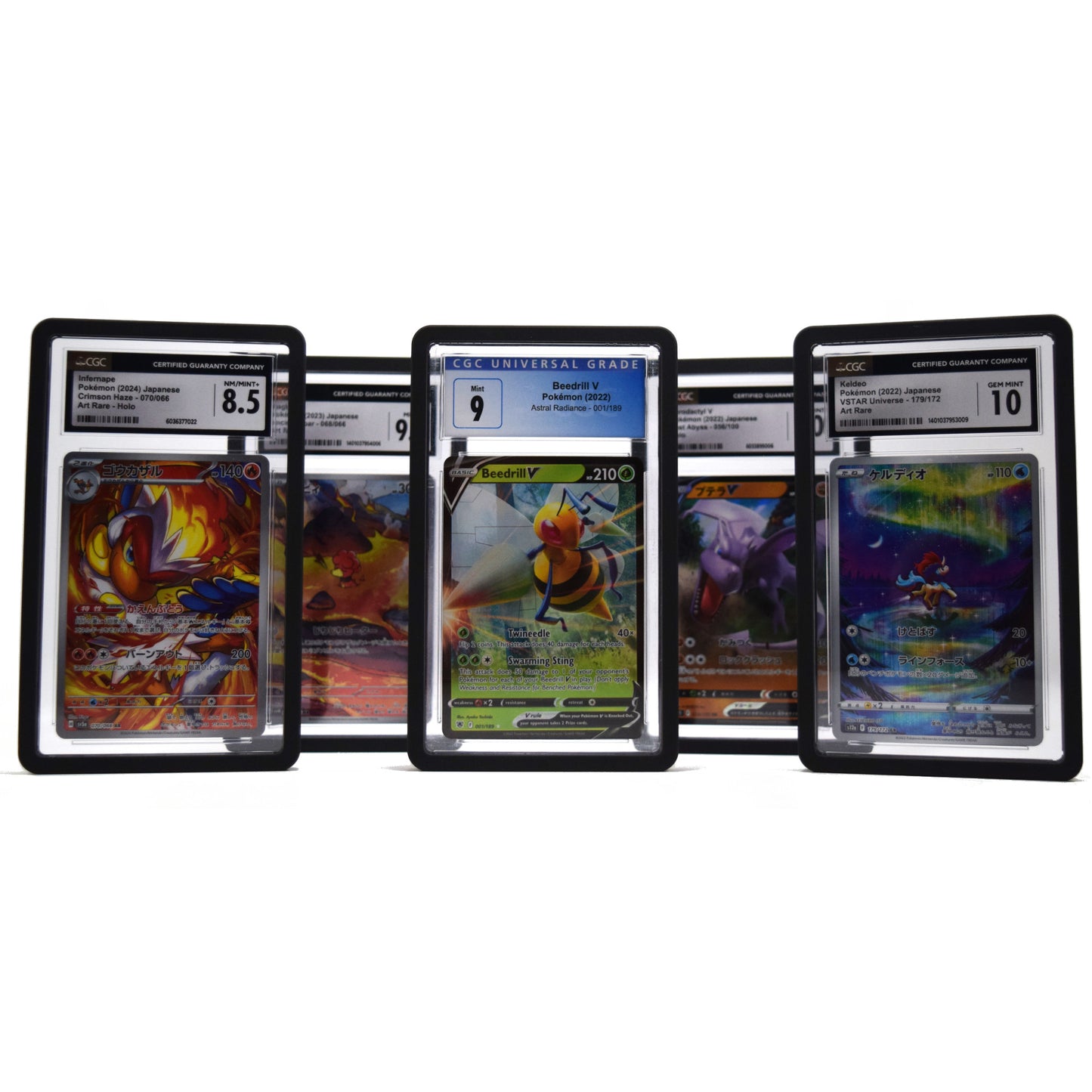 CGC Slab Guard for Standard Graded CGC Slabs 2 Colors - Exact Fit, Matte Finish