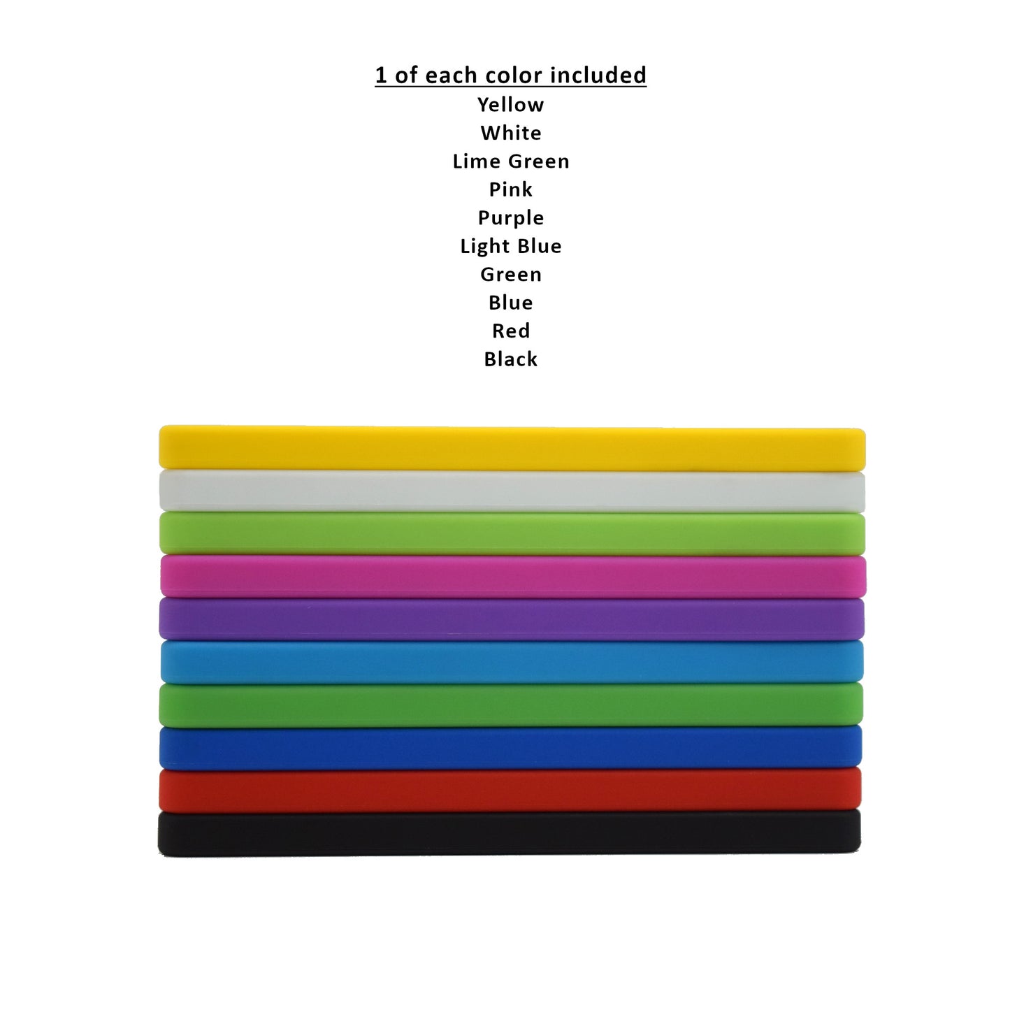 10pk PSA Slab Guards for Standard Graded PSA Slabs 12 Colors - Exact Fit, Matte Finish