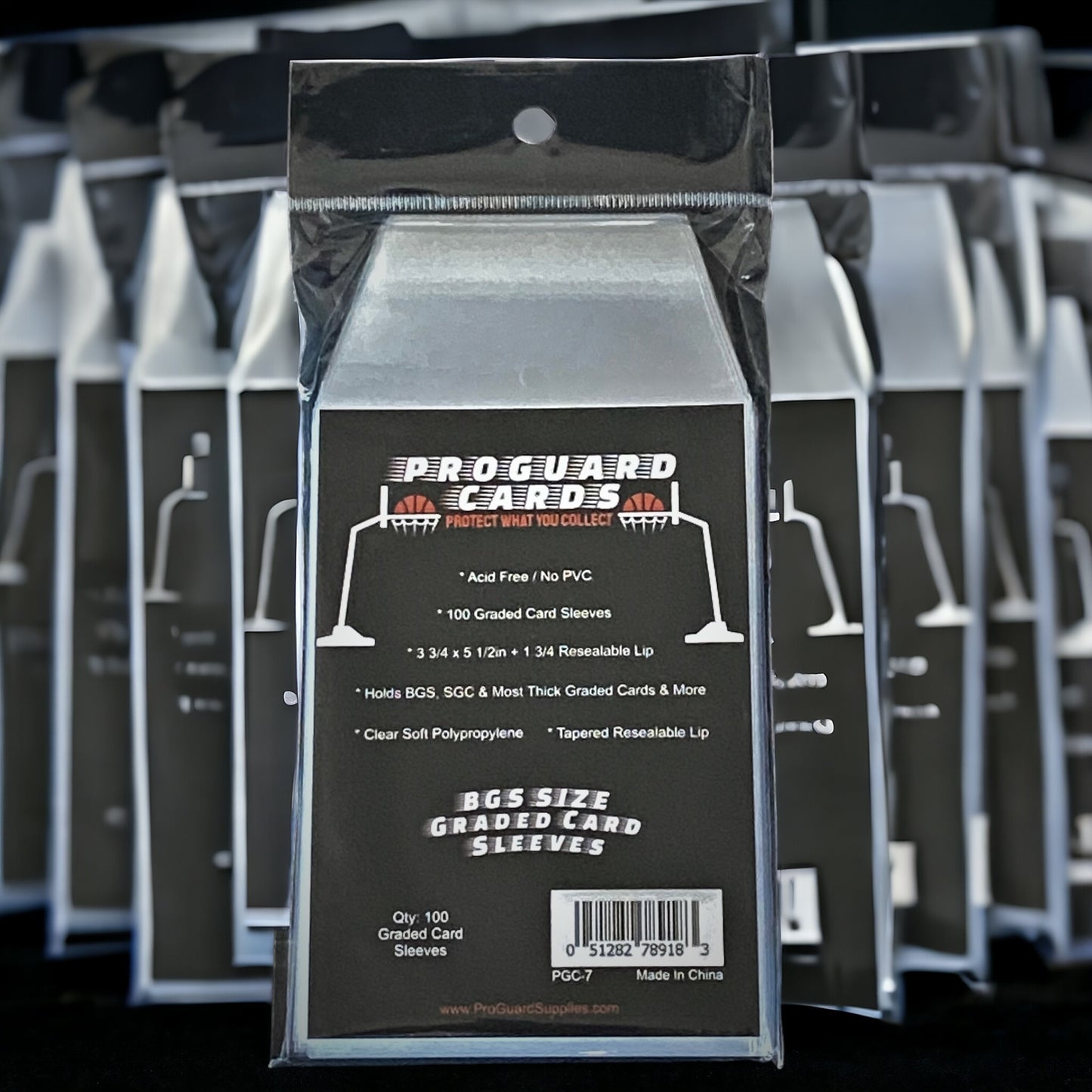 BGS Graded Card Sleeves | Fits BGS & SGC Standard Slabs