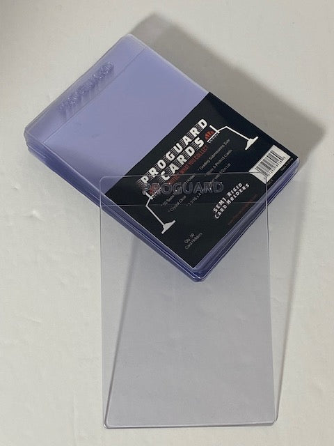 50 Semi-Rigid Card Holders PSA BGS Grading Submission Holders & Storing Cards