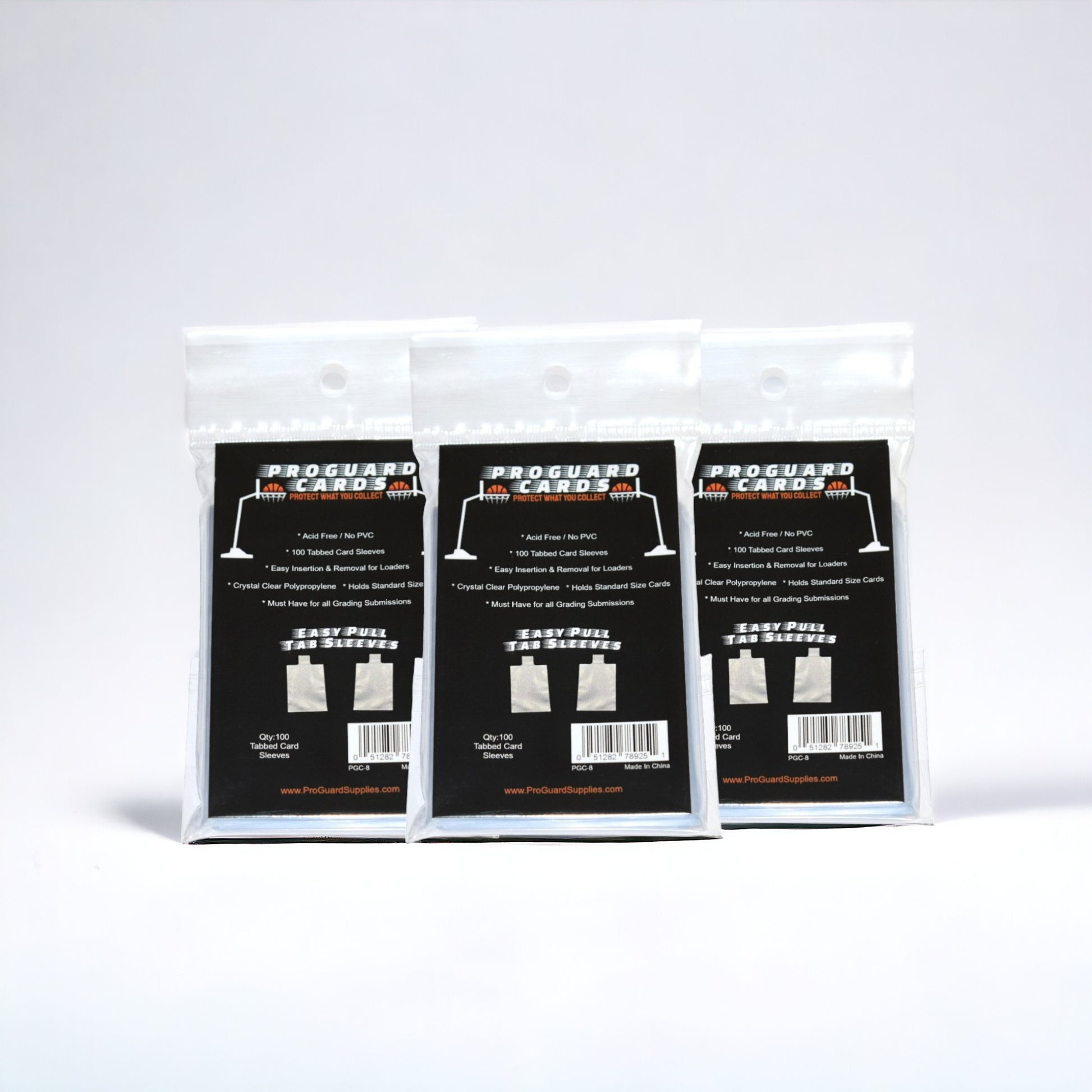 Easy Pull Tabbed Card Sleeves for Top Loaders & Semi Rigid Holders PROGUARD CARDS Easy Pull Tabbed Card Sleeves for Top Loaders & Semi Rigid Holders PROGUARD CARDS