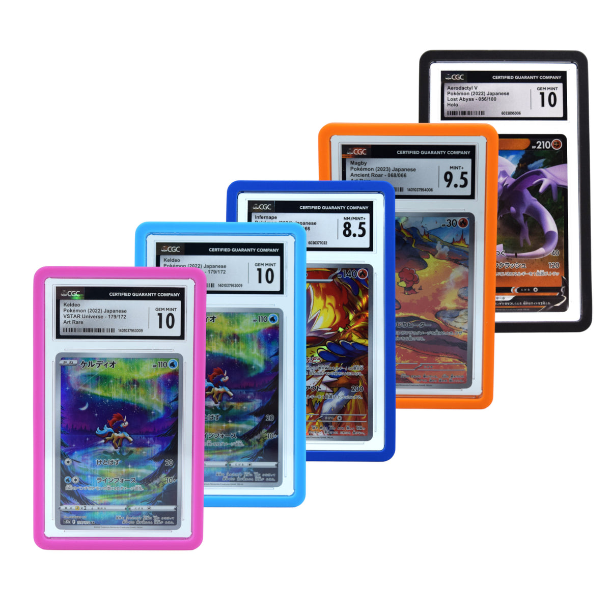 CGC Slab Guard for Standard Graded CGC Slabs 9 Color Options or Multicolor