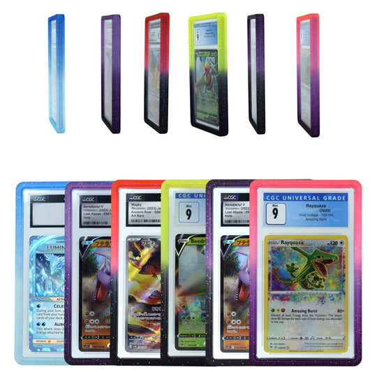 Gradient CGC Slab Guards for Standard Graded CGC Slabs 7 Color Options or Multicolor