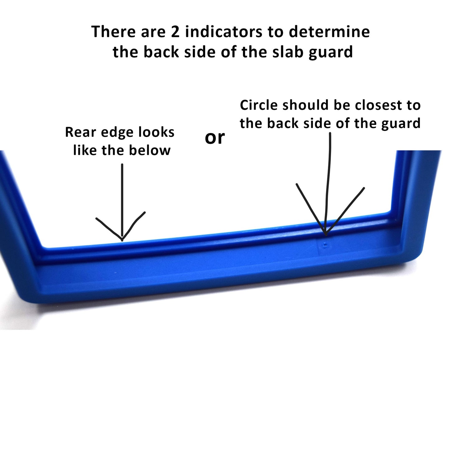 BGS Slab Guard for Standard Graded BGS Slabs 7 Color Options or MultiColor - Exact Fit, Matte Finish
