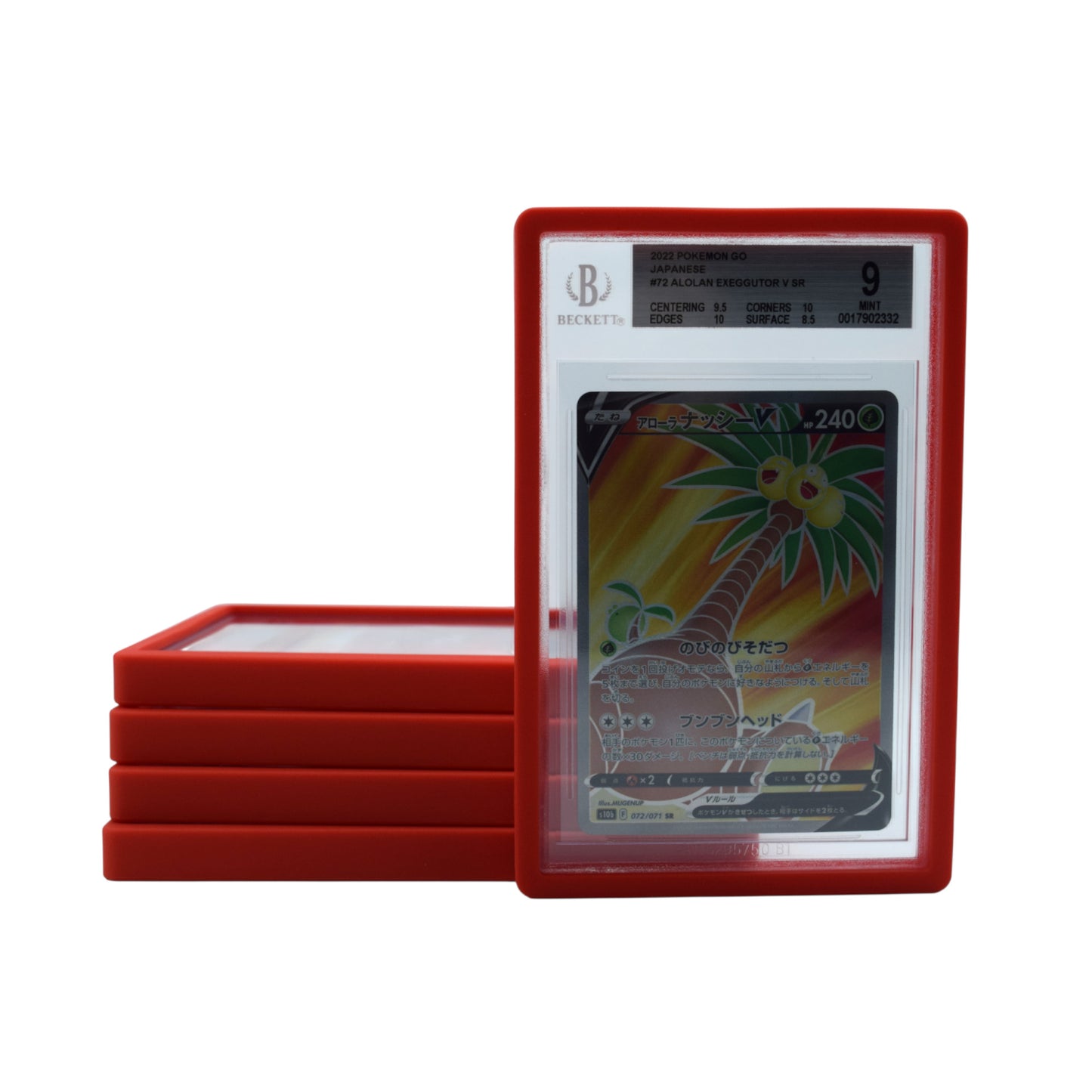 BGS Slab Guard for Standard Graded BGS Slabs 7 Color Options or MultiColor - Exact Fit, Matte Finish