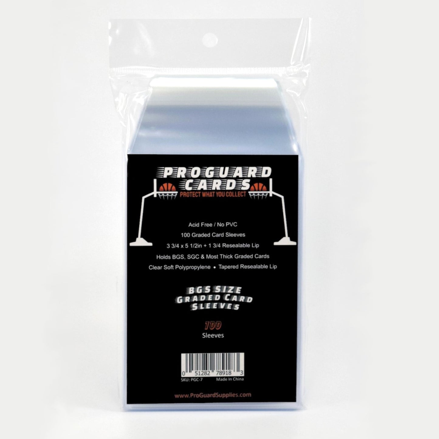 BGS Graded Card Sleeves | Fits BGS & SGC Standard Slabs PROGUARD CARDS BGS Graded Card Sleeves | Fits BGS & SGC Standard Slabs PROGUARD CARDS
