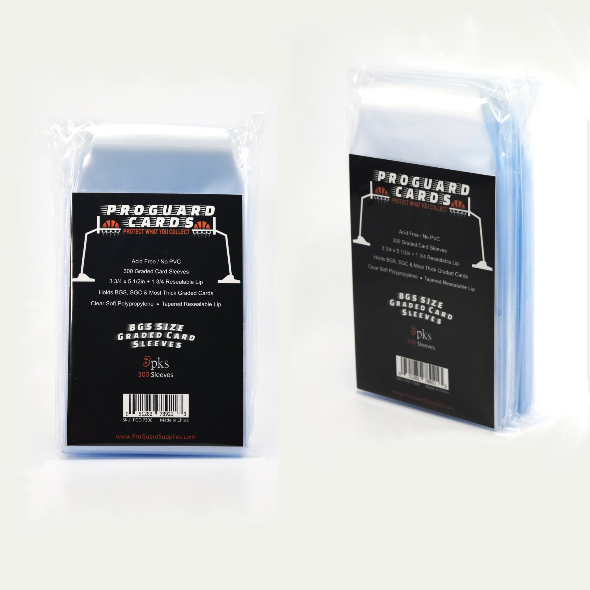 BGS Graded Card Sleeves | Fits BGS & SGC Standard Slabs PROGUARD CARDS BGS Graded Card Sleeves | Fits BGS & SGC Standard Slabs PROGUARD CARDS