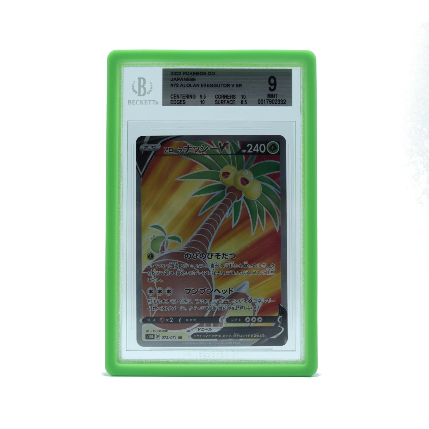 BGS Slab Guard for Standard Graded BGS Slabs 4 Colors - Exact Fit, Matte Finish