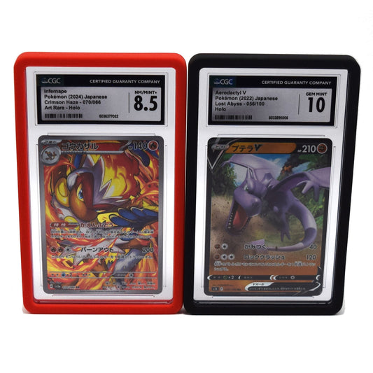 CGC Slab Guard for Standard Graded CGC Slabs 2 Colors - Exact Fit, Matte Finish