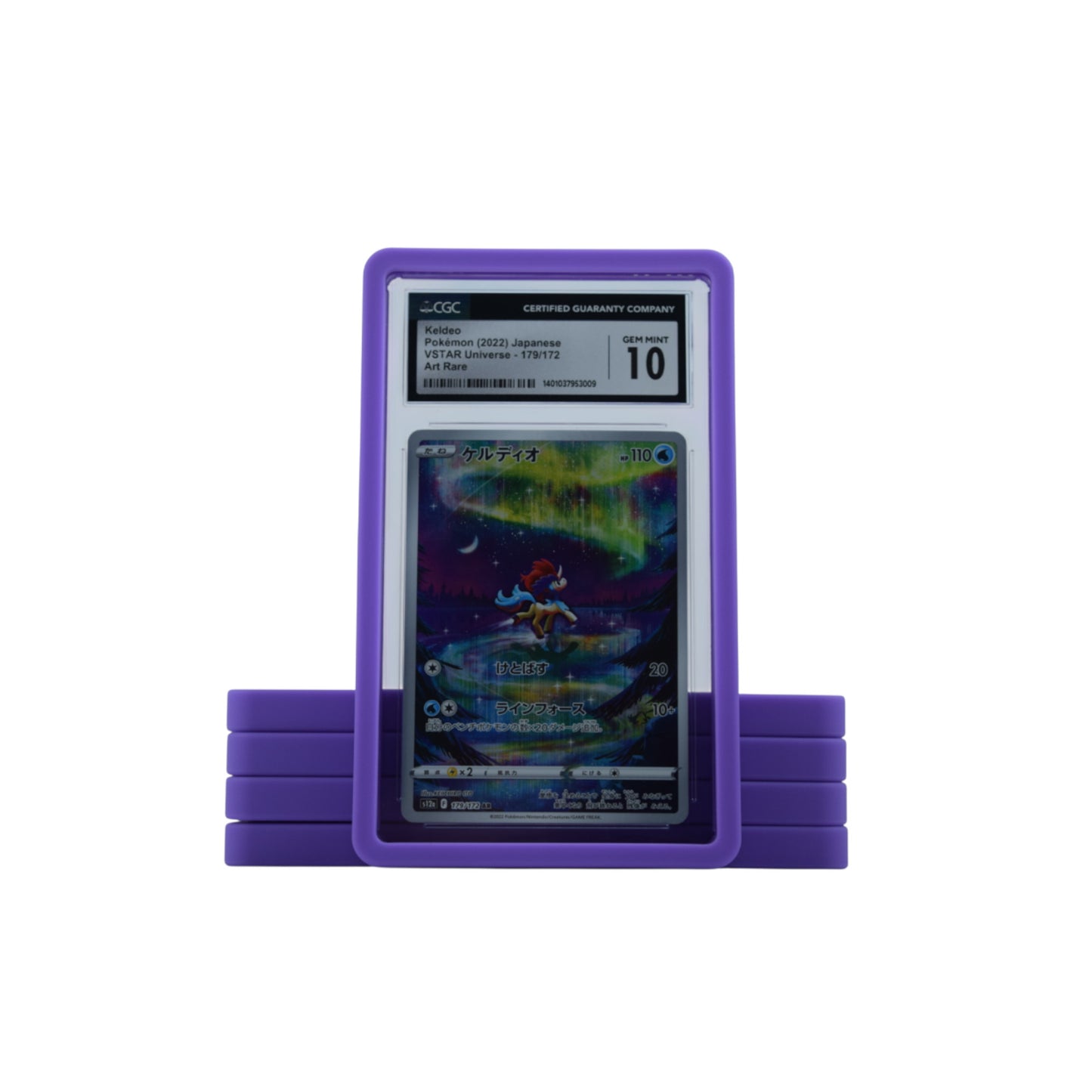 CGC Slab Guard for Standard Graded CGC Slabs 5 Color Options or Multicolor - Exact Fit, Matte Finish