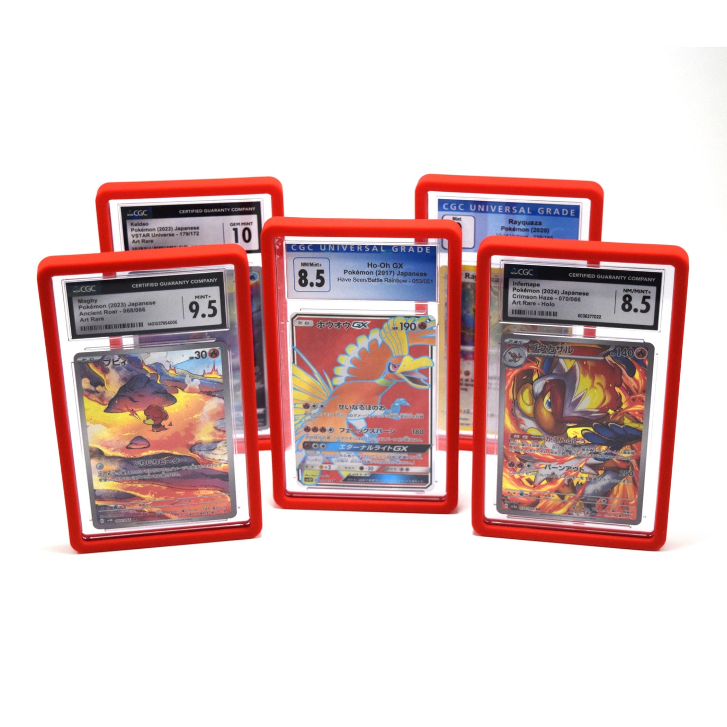 CGC Slab Guard for Standard Graded CGC Slabs 2 Colors - Exact Fit, Matte Finish