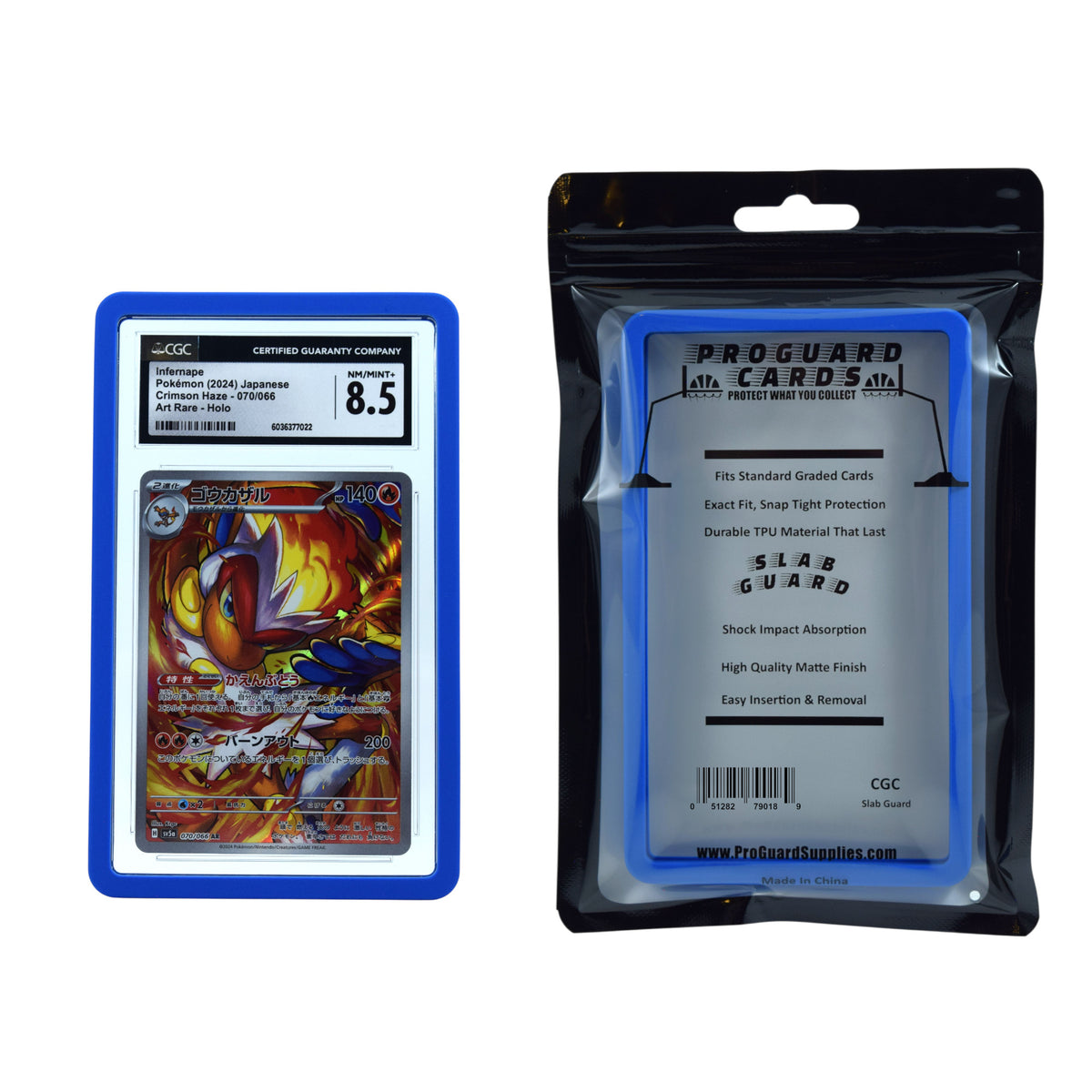CGC Slab Guard for Standard Graded CGC Slabs 9 Color Options or Multicolor
