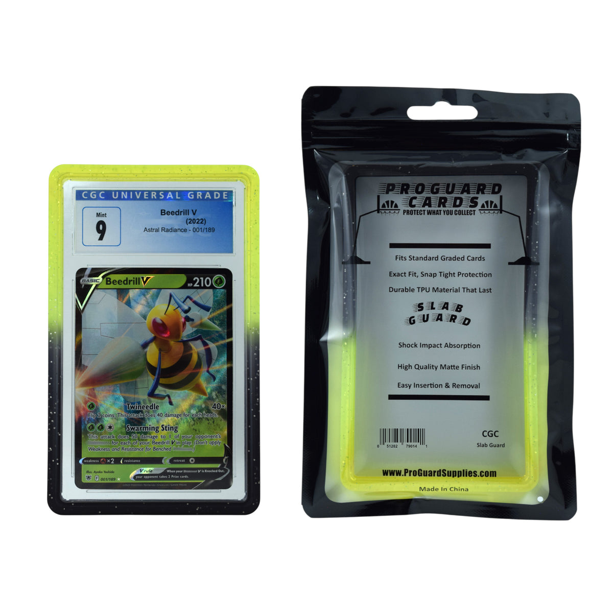 Gradient CGC Slab Guards for Standard Graded CGC Slabs 7 Color Options or Multicolor
