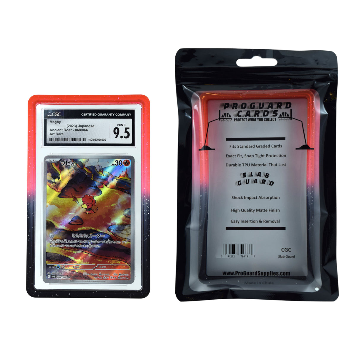 Gradient CGC Slab Guards for Standard Graded CGC Slabs 7 Color Options or Multicolor