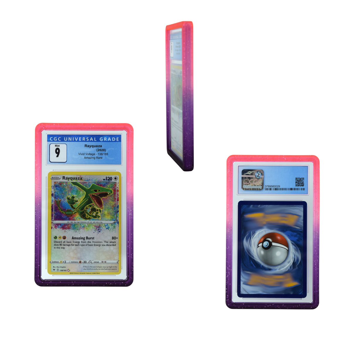 Gradient CGC Slab Guards for Standard Graded CGC Slabs 7 Color Options or Multicolor