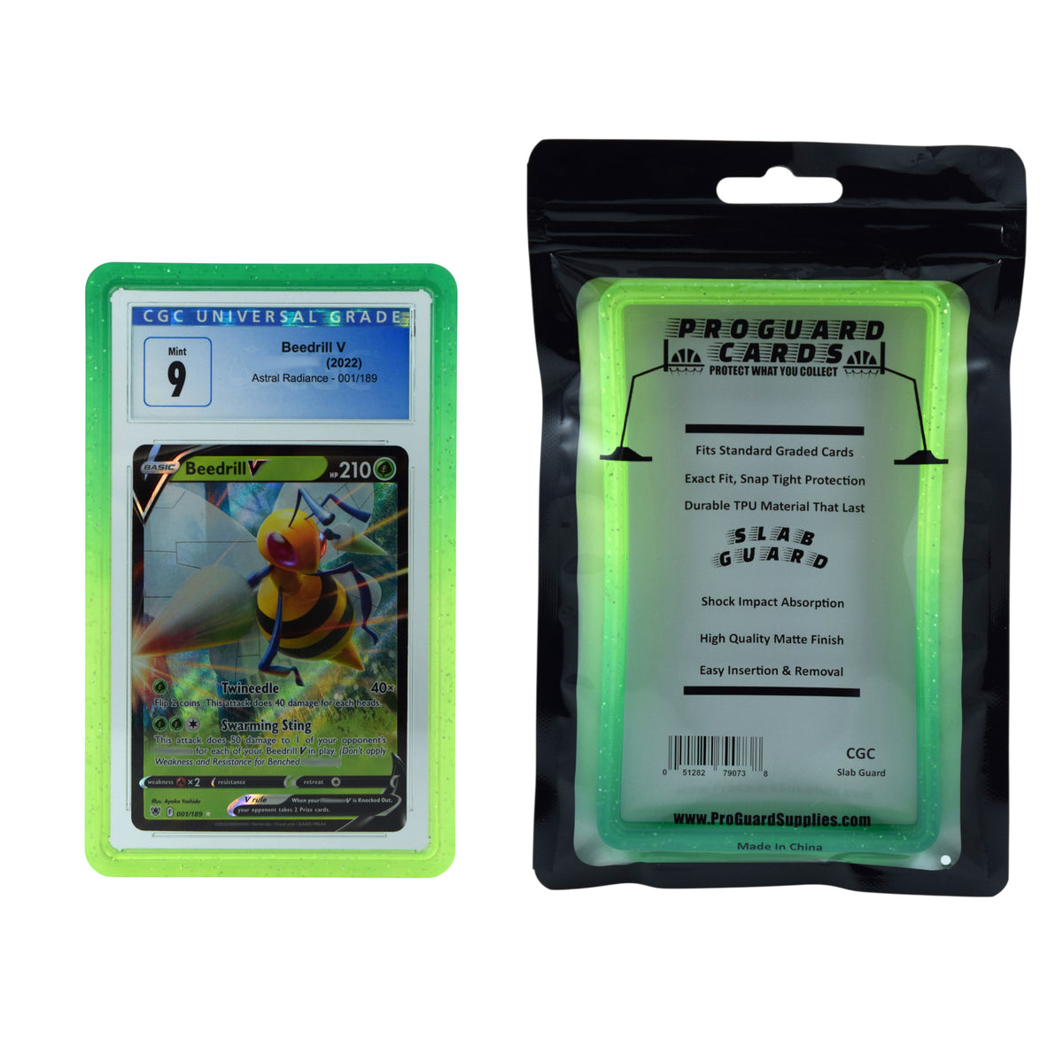Gradient CGC Slab Guards for Standard Graded CGC Slabs 7 Color Options or Multicolor