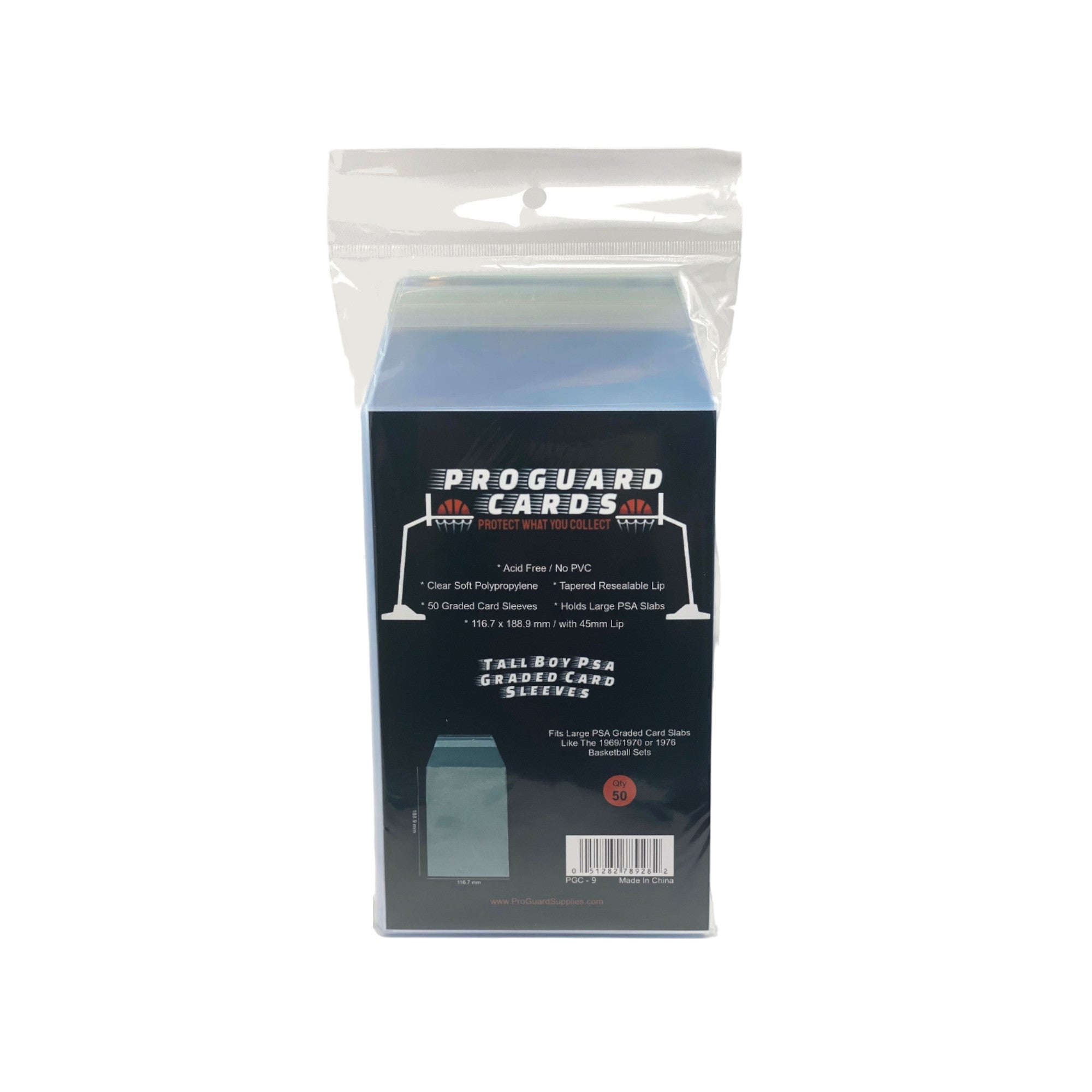 Large PSA Graded Card Sleeves Tall Boy PSA Sleeves - Holds Large PSA S PROGUARD CARDS Large PSA Graded Card Sleeves Tall Boy PSA Sleeves - Holds Large PSA S PROGUARD CARDS