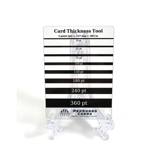 Card Thickness Tool - Gauge Tool for Trading & Sports Card Point Guide