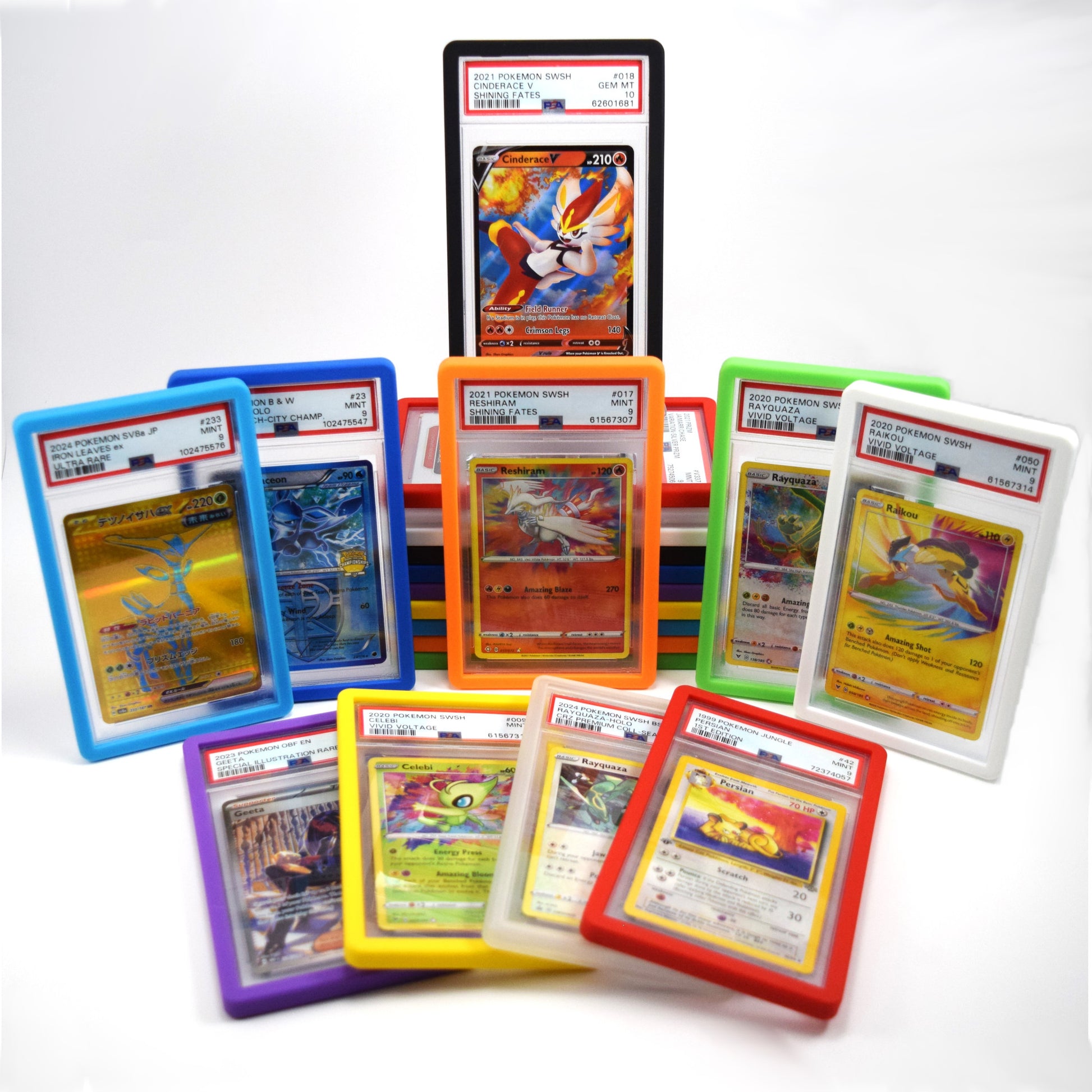 graded card slab protector Amazon.com: GradedGuard PSA Card Slab Protector Case, Standard PSA Size, Impact Resistant TPU Holder, Drop & Scratch Proof Frame for Graded Sports TCG Collectible Trading Cards. (Green) : Toys & Games