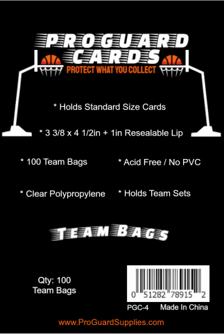 500 Team Set Bags - Top Loader & Magnetic Mold Holder Bag Sleeves
