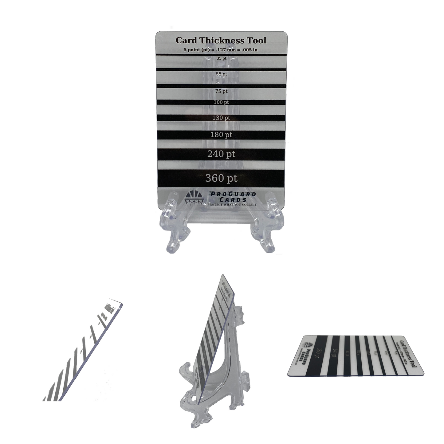 Card Thickness Tool - Gauge Tool for Trading & Sports Card Point Guide