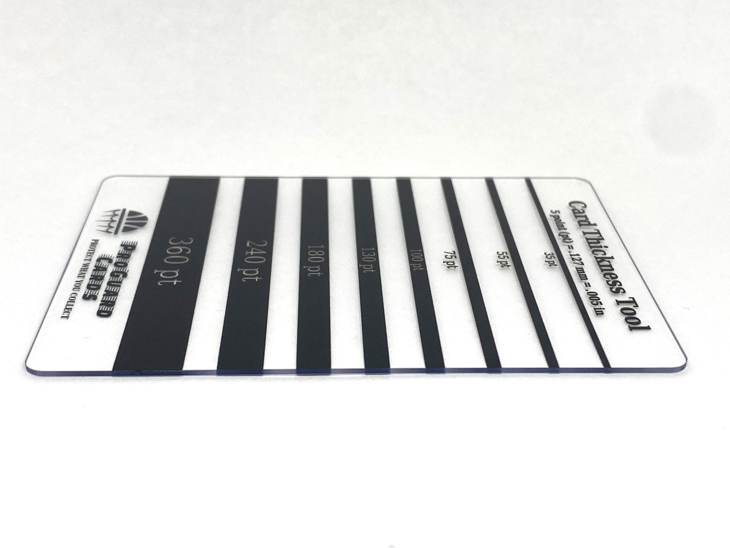 Card Thickness Tool - Gauge Tool for Trading & Sports Card Point Guide